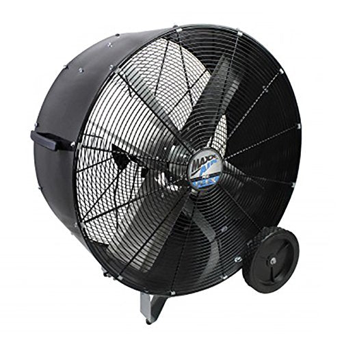 42" Maxxair BF42BDPEBLK Belt Drive High Density Polyethylene