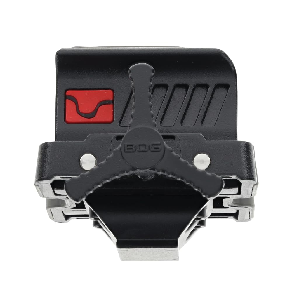 DeathGrip BOG Ultralite and Great Divide Head Combo with Durable Aluminum and Magnesium Construction, Universal Gun Rest, Quick Adjustment, and Ultra-Smooth Movement for Hunting, Shooting, and Outdoor
