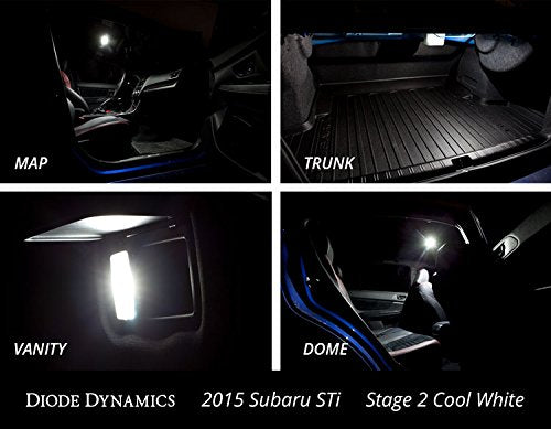 2015-2019 Subaru WRX - Diode Dynamics Interior Light Kit Stage 1 Blue