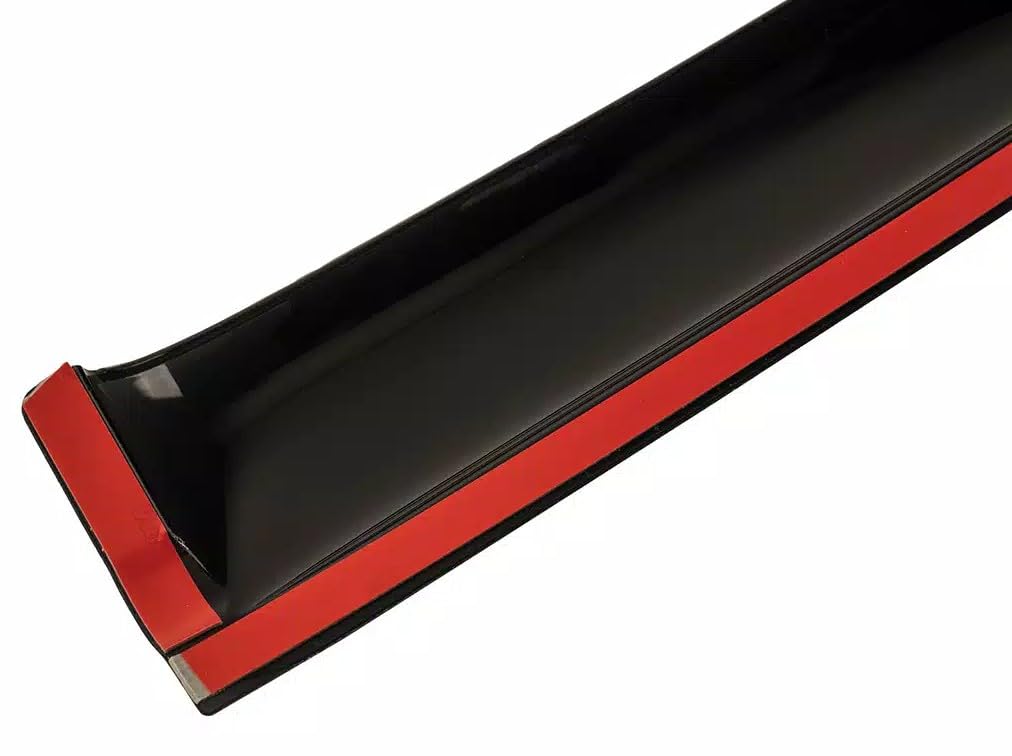 Auto Ventshade Outside Mount [AVS] Rain Guards For 2007-2013 Chevrolet Silverado, GMC Sierra 1500, CREW CAB; 07-14 Silverado/Sierra 2500HD-3500HD, CREW CAB | Window Vent Visors, 4 pcs. - Smoke | 94515