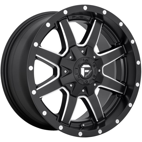 FUEL OFF-ROAD 18X9 MAVERICK 6X135/5.5 5.51 13mm MATTE BLACK MILLED - D53818909854