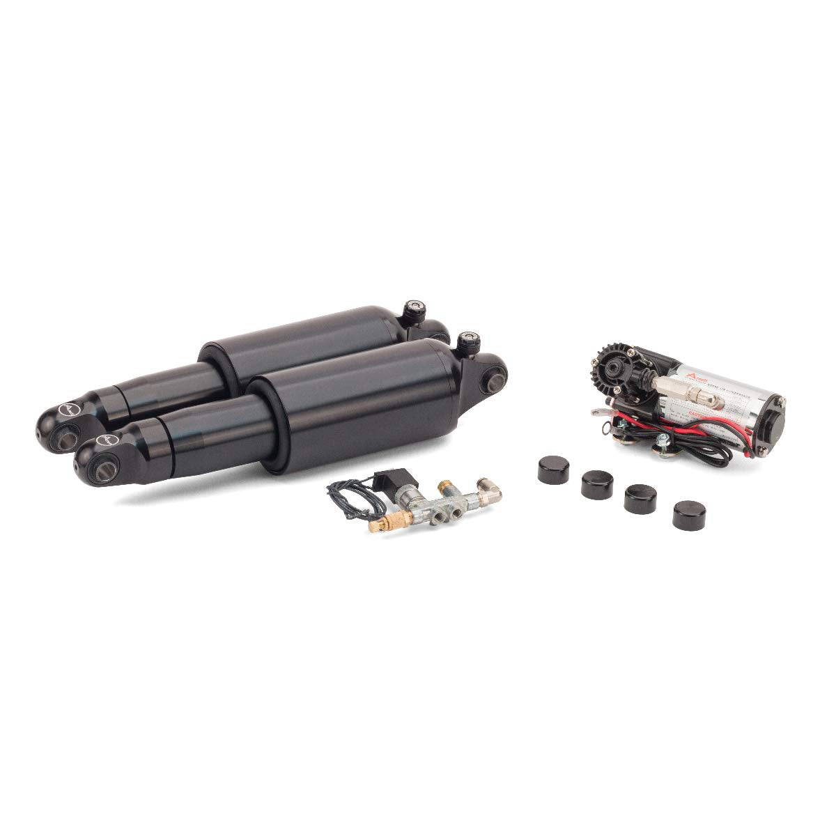 Fox Series Arnott MC-2904 FLH/FLT Air Suspension - Black