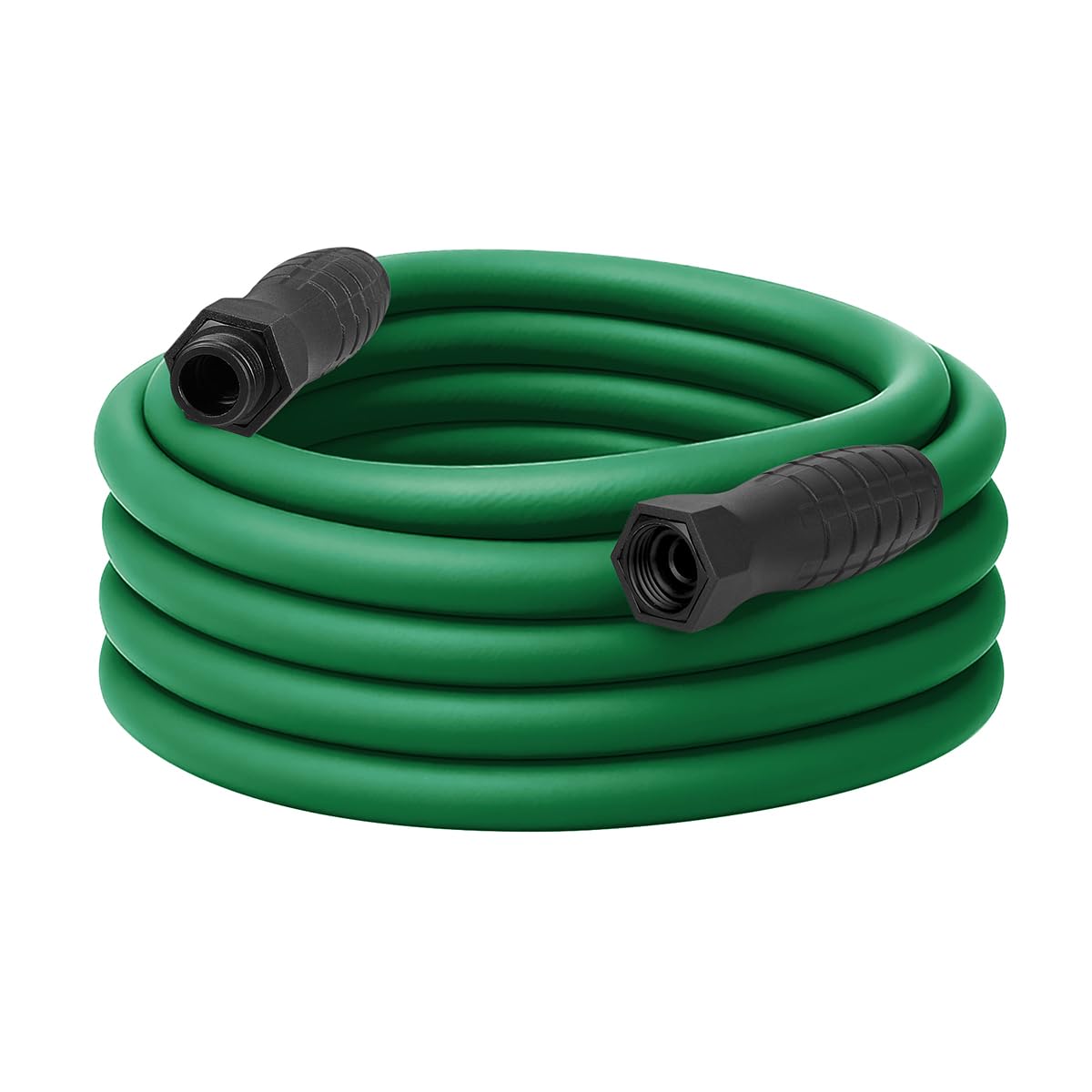 Flexzilla SwivelGrip Colors Garden Hose 5/8 in. x 50 ft., Lightweight All-Weather Water Hose, Durable and Flexible, Leak-Free Connections, Forest Green