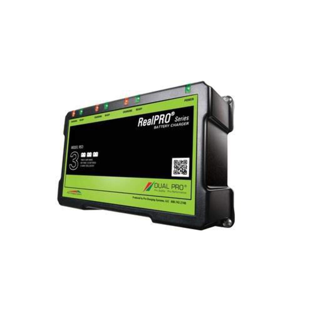 Triple Output Dual Pro Recreatn Series Chrgr 3-6AMP/Bank RS3