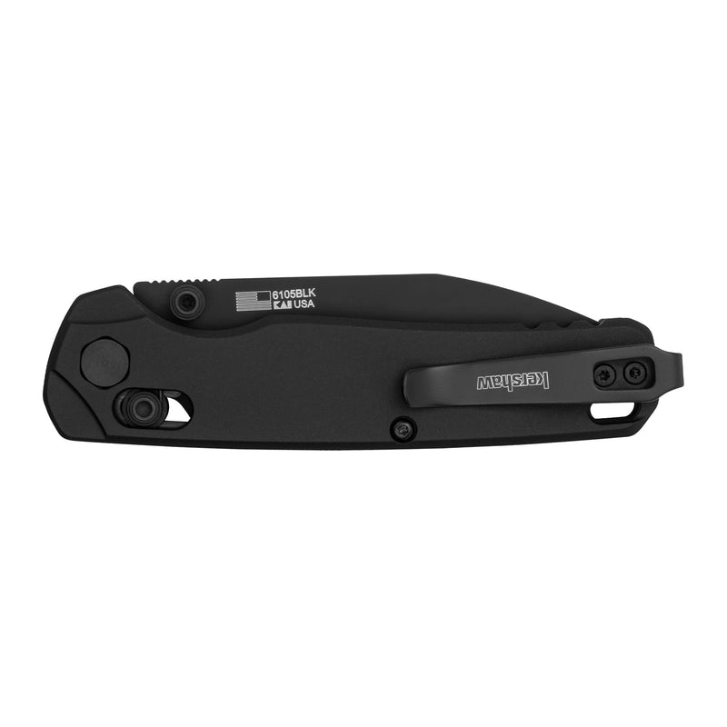 Bel Air Kershaw Pocket Knife, Made in the USA, 3.4 inch CPM MagnaCut Steel Blade, EDC Design, Duralock Locking Mechanism, Manual Folder, Pocketclip