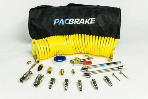 Accessory Kit & 25’ Curly Hose For use with Air Tanks