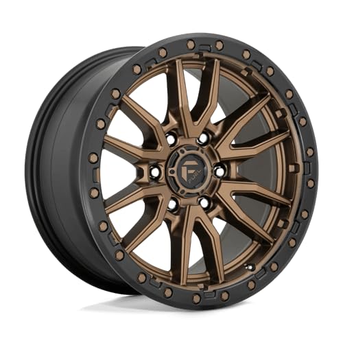 REBEL FUEL OFF-ROAD 18X9 6X135 5.79 20mm MATTE BRONZE BLACK BEAD RING - D68118908957