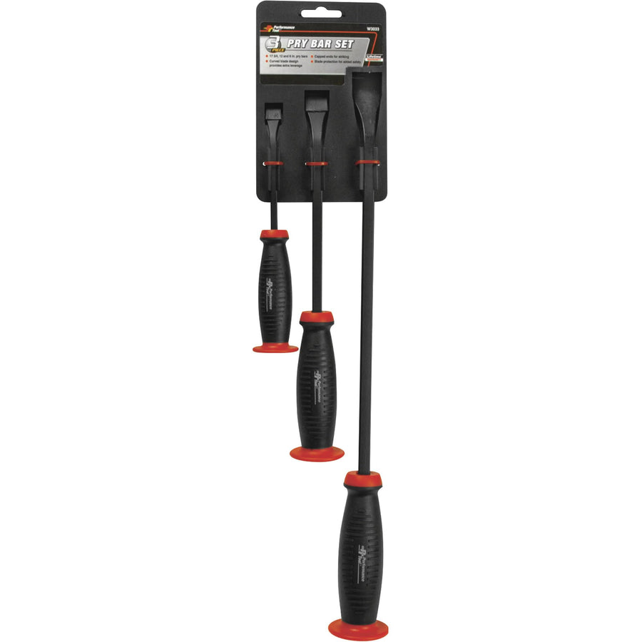 Pry Bar Set Performance Tool, 3-Pc., Model# W3033