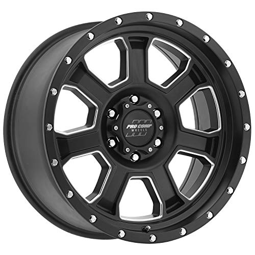 Pro Comp PXA43 Alloys 20X9 6X135 S-BLK MILL 0MM - PXA5143-2936