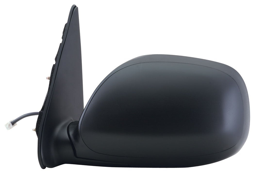 Mirror Driver Side for Toyota Sequoia SR5 Model, Tundra Double Cab Model, Black, Foldaway, Heated Power