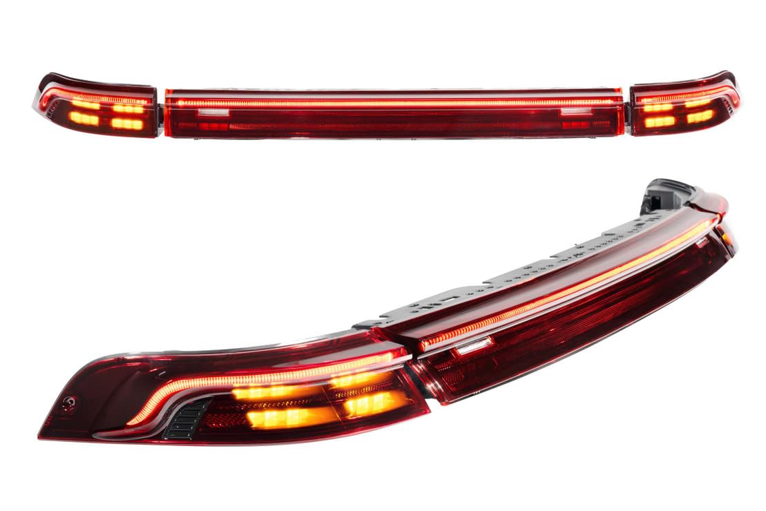 Morimoto XB LED Taillights Porsche 911 Fits 993 94-98, Plug and Play LED Taillight Assemblies (Smoked)