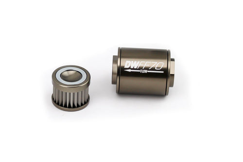 Deatschwerks In-Line Fuel Filter And Housing Kit Deatsch Werks