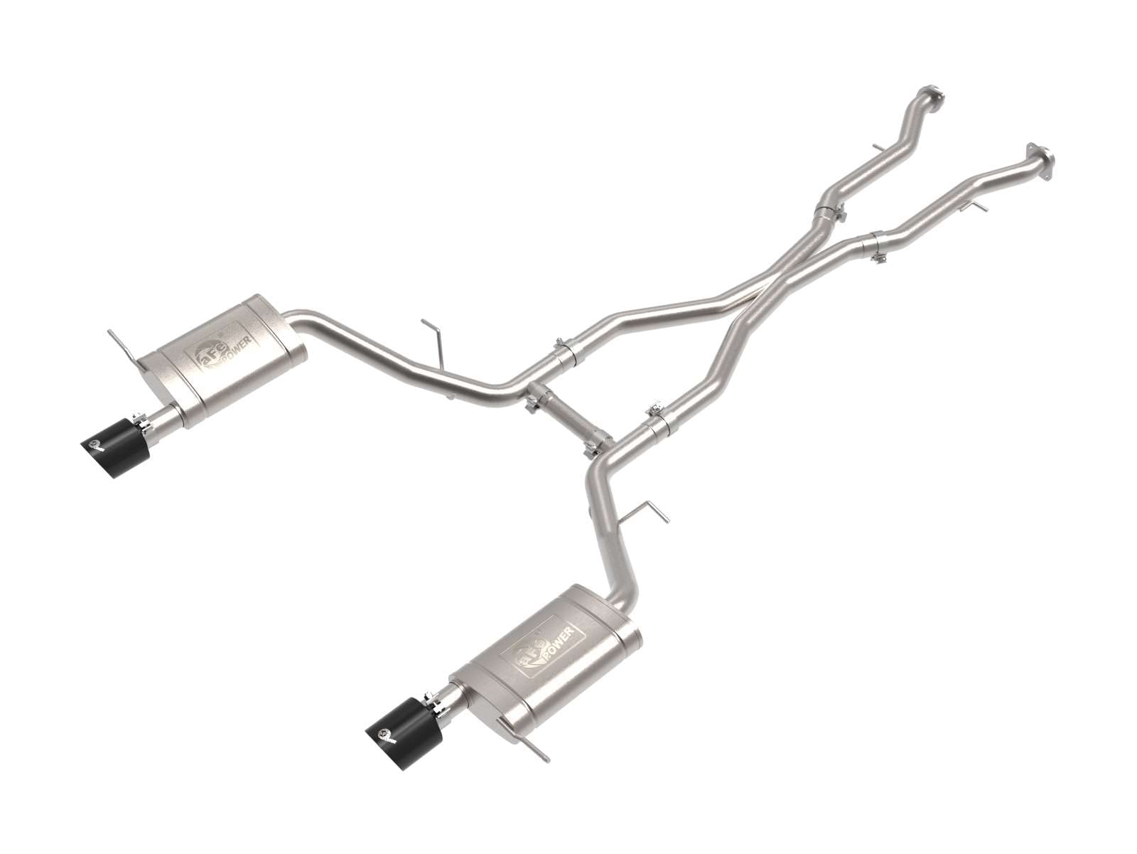 aFe Power MACH Force-Xp Cat-Back Exhaust System 304 Stainless Steel w/Black Tip Fit Dodge Durango 11-22 V6-3.6L/V8-5.7L 49-32086-B