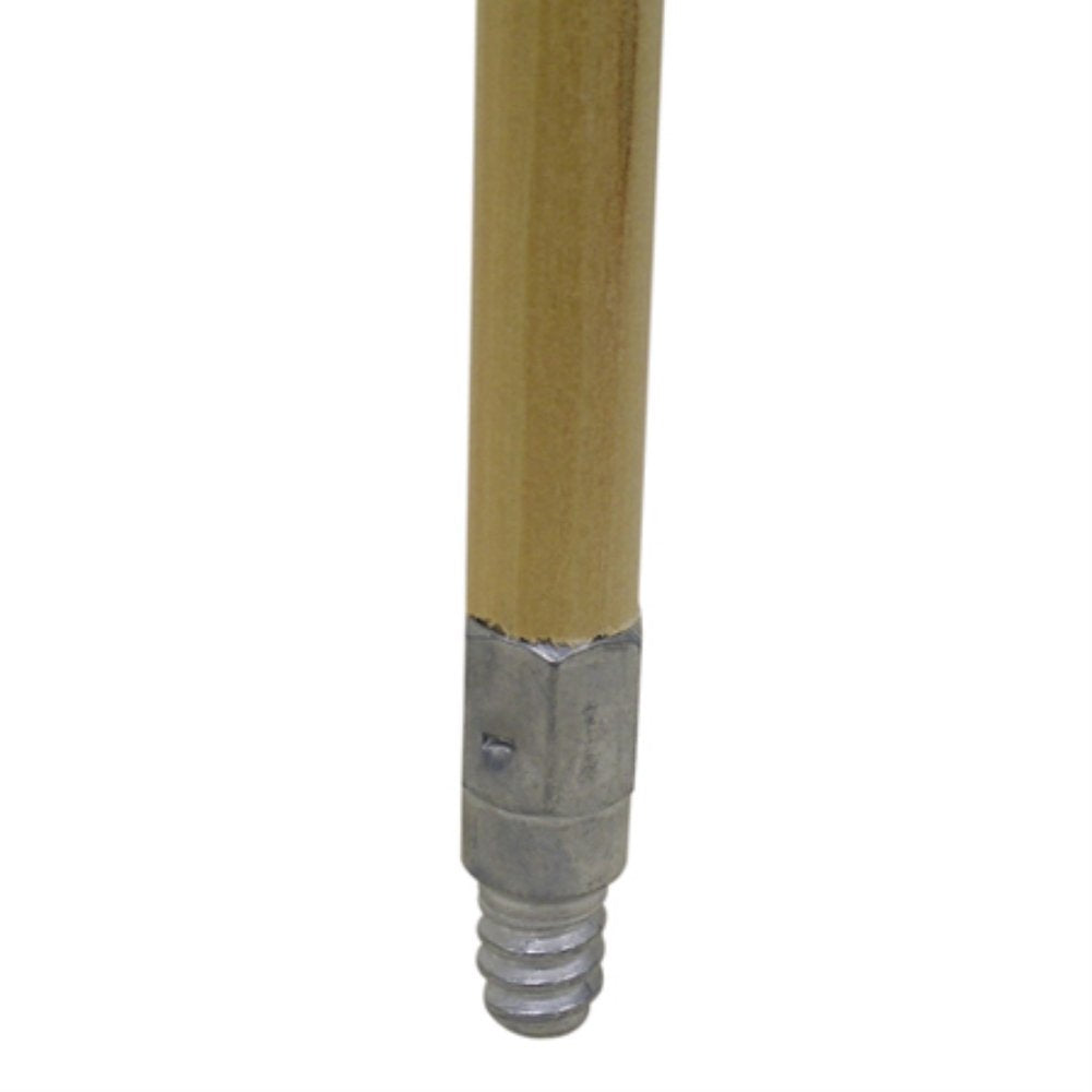 O-Cedar Wood Handle Commercial with Metal Threads, 60-Inch by 15/16-Inch