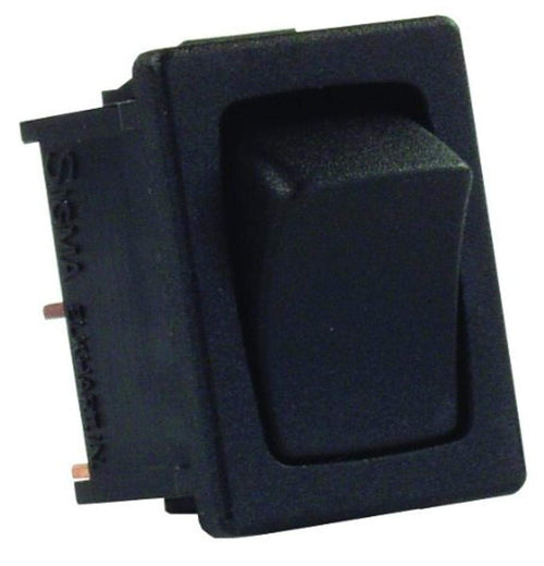 Black JR Products 12815 SPST Mini Mom-On/Off Switch