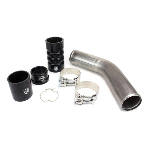 HSM Ford HS Motorsports 6.7L Hot Side Intercooler Pipe Kit 2011-2024 (Raw)