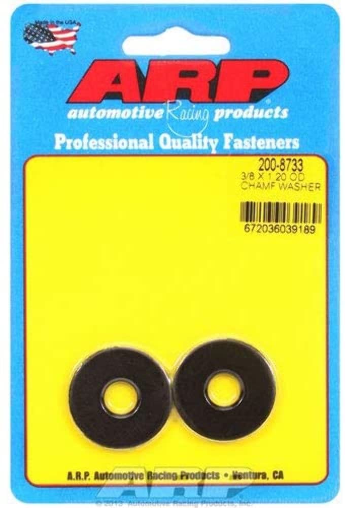Chamfer ARP Washer, Black (200-8733)