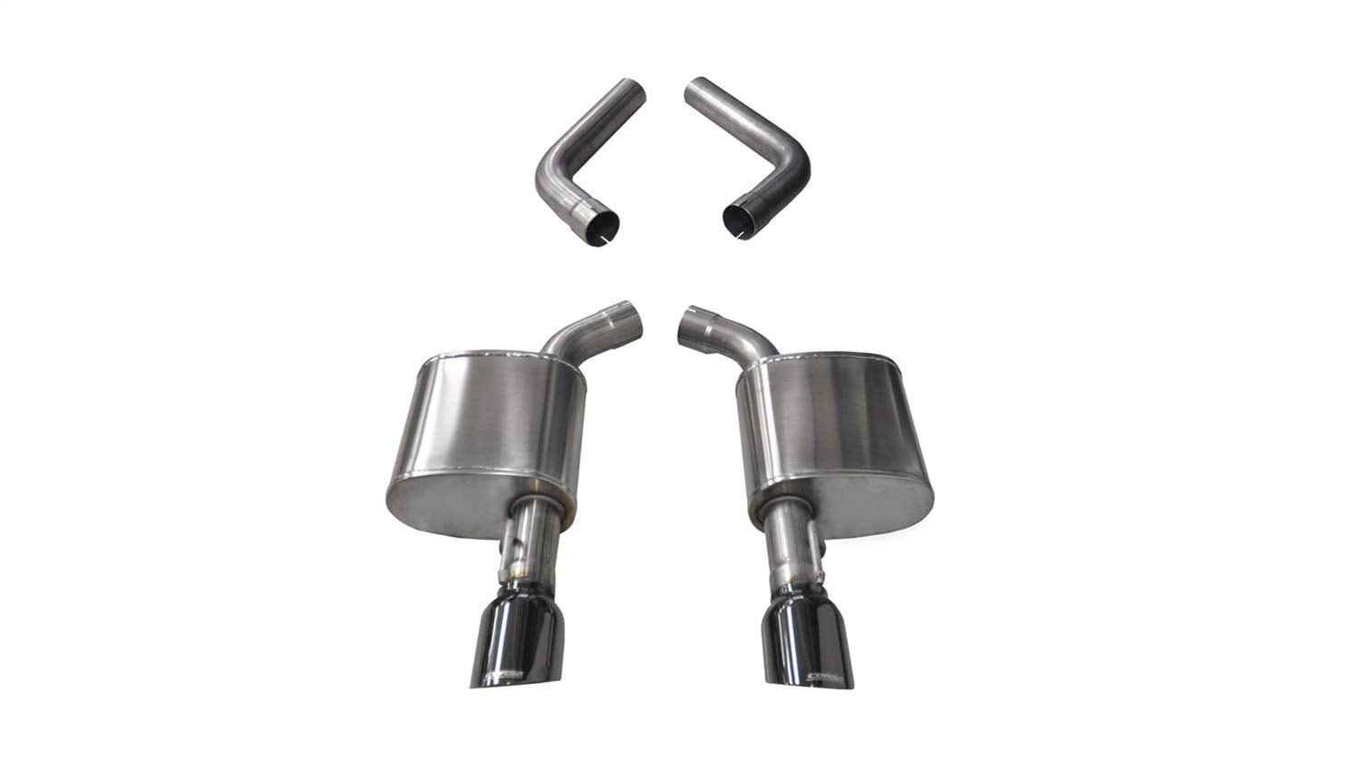 Corsa - 6.4L/17-19 Dodge Charger 5.7L Black Sport AxleBack Exhaust w/4.5in Tips (21019BLK) 15-19 Dodge Charger