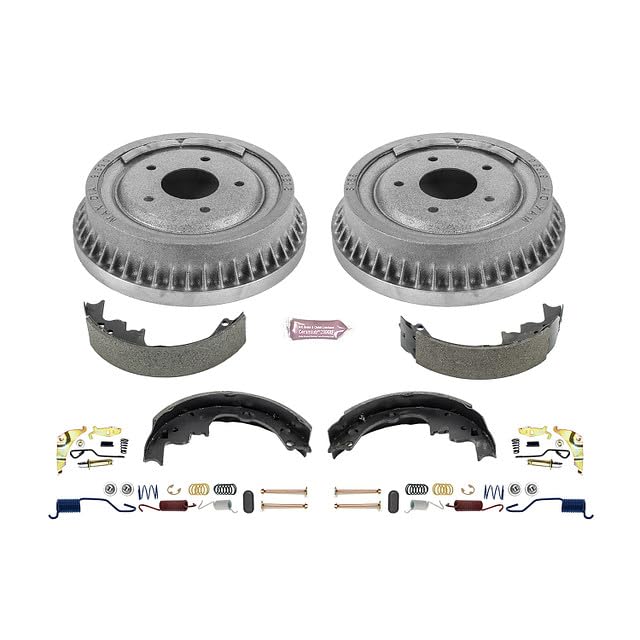 Power Stop Autospecialty KOE15289DK Rear Replacement Brake Kit-OE Brake Drums & Ceramic Brake Pads