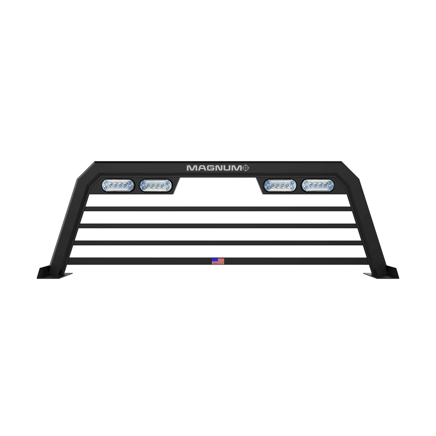 High Profile Magnum Headache Rack | Fits Chevy Silverado 1500-4500, Fits GMC Sierra 1500-4500, 2024