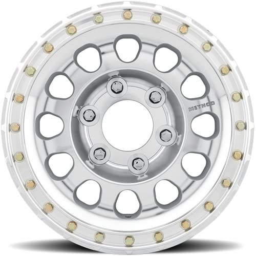Beadlock Method Race Wheels 103 Machined Wheel RAW (15 x 8. inches /6 x 5 mm, -24 mm Offset)