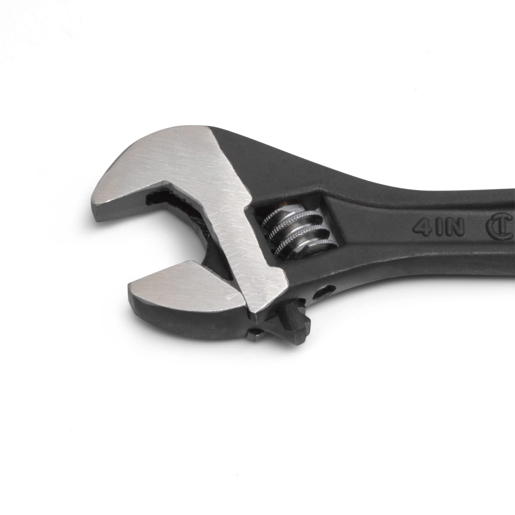 4" Crescent Adjustable Black Oxide Wrench - Carded - AT24VS