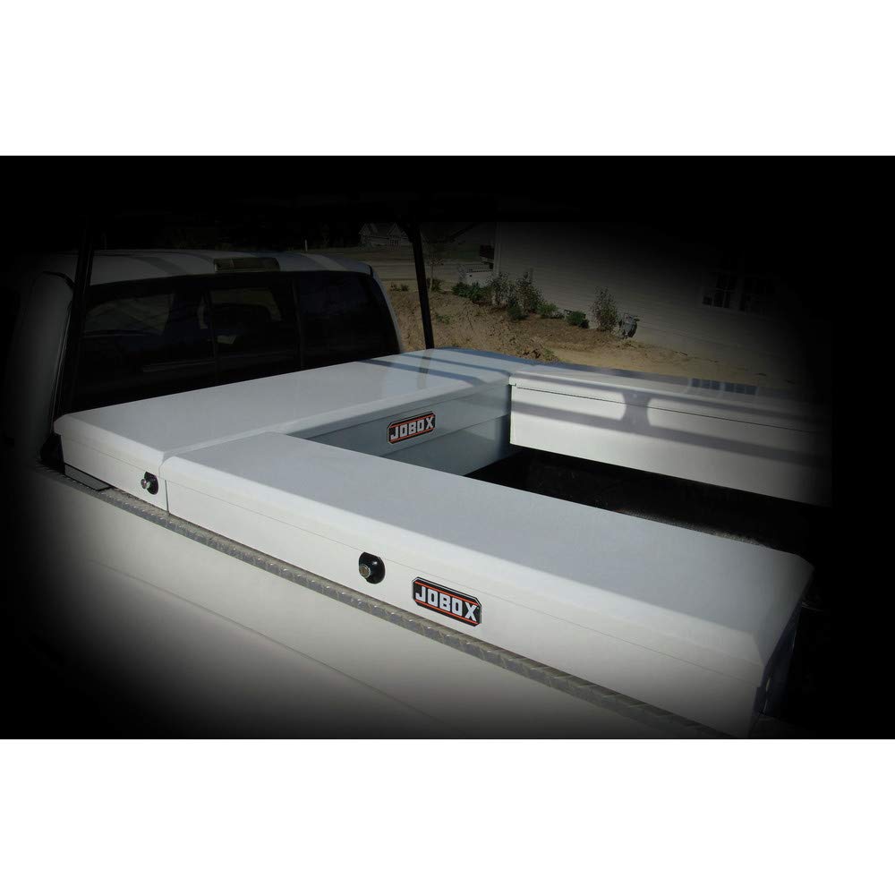 Delta Pro PSC1456000 White Full Size Steel Single Lid Deep Crossover Truck Box