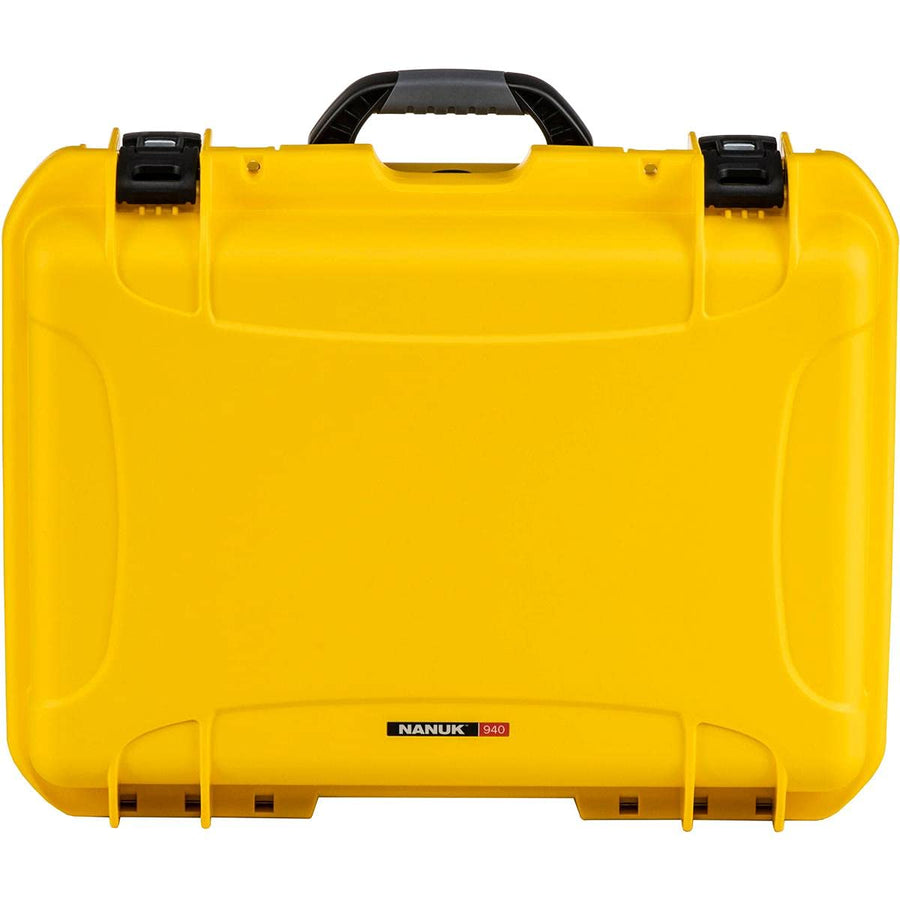 Nanuk 940 Large Series Lightweight NK-7 Resin Waterproof Protective Case with Foam, Yellow