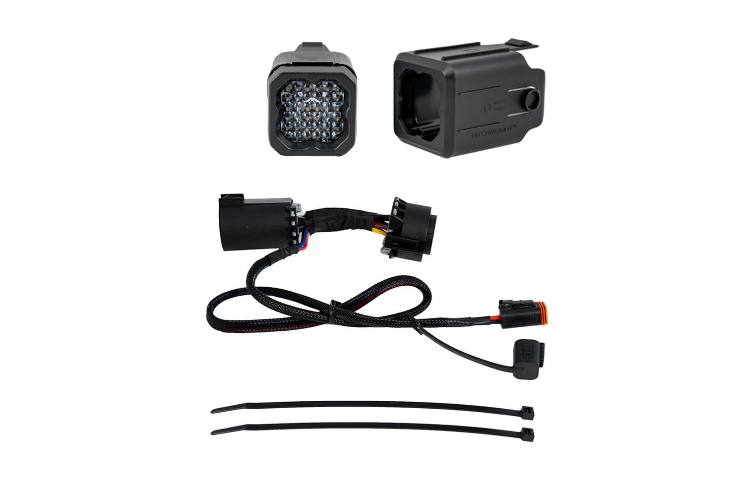 HitchMount Diode Dynamics Reverse Light Kit compatible with Jeep Wrangler 2018-2026, C1