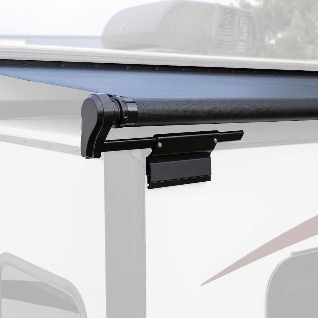 5000 Series Solera Slide Topper Awning, White - 12' (11'7" Fabric)— Heavy-Duty Protection for RV Slide-Outs - Full Coverage - Clean and Seamless Look - Cold-Crack-Tested Vinyl — V000139496