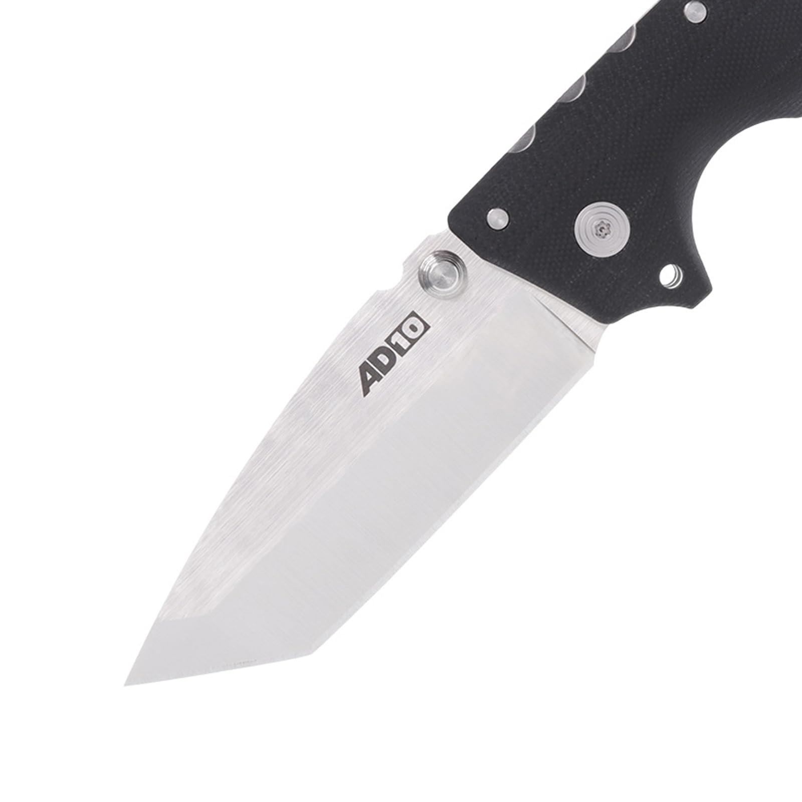 AD-10 COLD STEEL 3.5" S35VN Steel Ultra-Sharp Tanto Point Blade 5.25" G-10 Handle Tactical Folding Knife with Tri-Ad Locking Mechanism