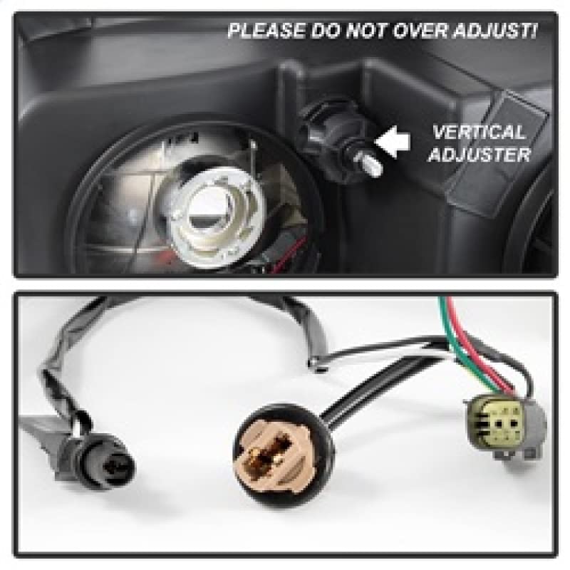 OEM style Xtune Headlights (HD-JH-CCOL15-OE-L) (POE)