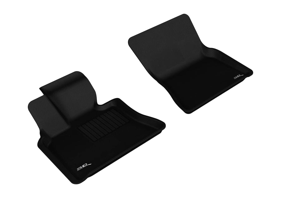 Kagu Floor Mat 3D MAXpider Custom Fit (Black) Compatible with BMW X5 2007-2013 / X6 2008-2014 - R1