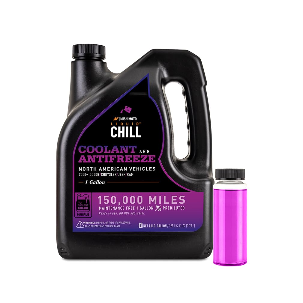 Liquid Chill® Mishimoto OE Coolant, Purple, North American Vehicles, 1 Gallon