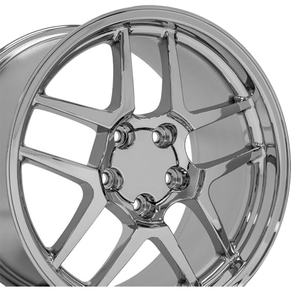 Chrome Wheel OE Wheels LLC CV04-17095-5475-54C Painted (17 x 9.5 inches /5 x 120 mm, 54 mm Offset)