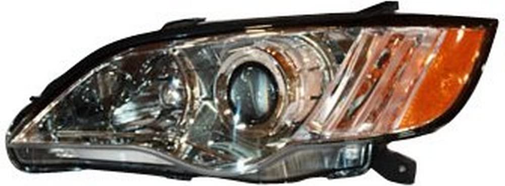 Left TYC Headlight Assembly Compatible with 2008-2009 Subaru Outback