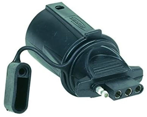 7-Way RV Blade Hopkins Towing 47355 To 4-Wire Flat Plug-In Simple Adapter