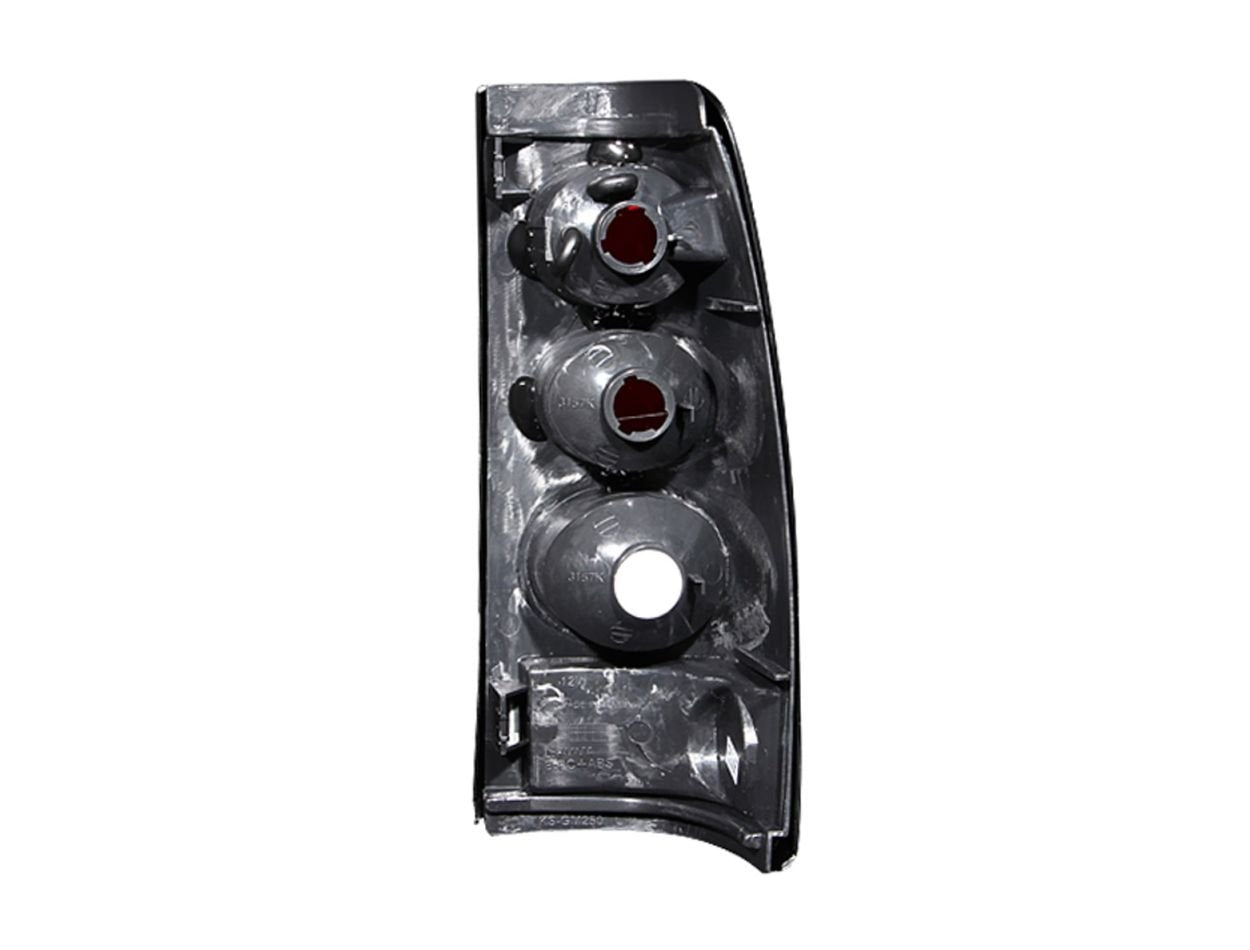 Chrome Euro Tail Light Set-Smoke Lens ANZO USA 211160