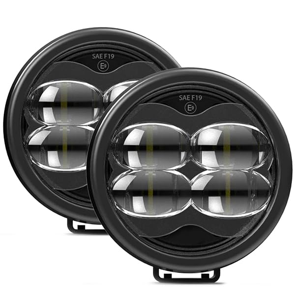 Vision X Lighting Cannon Race 4 Pair of SAE & ECE Fog Lights W/Harness