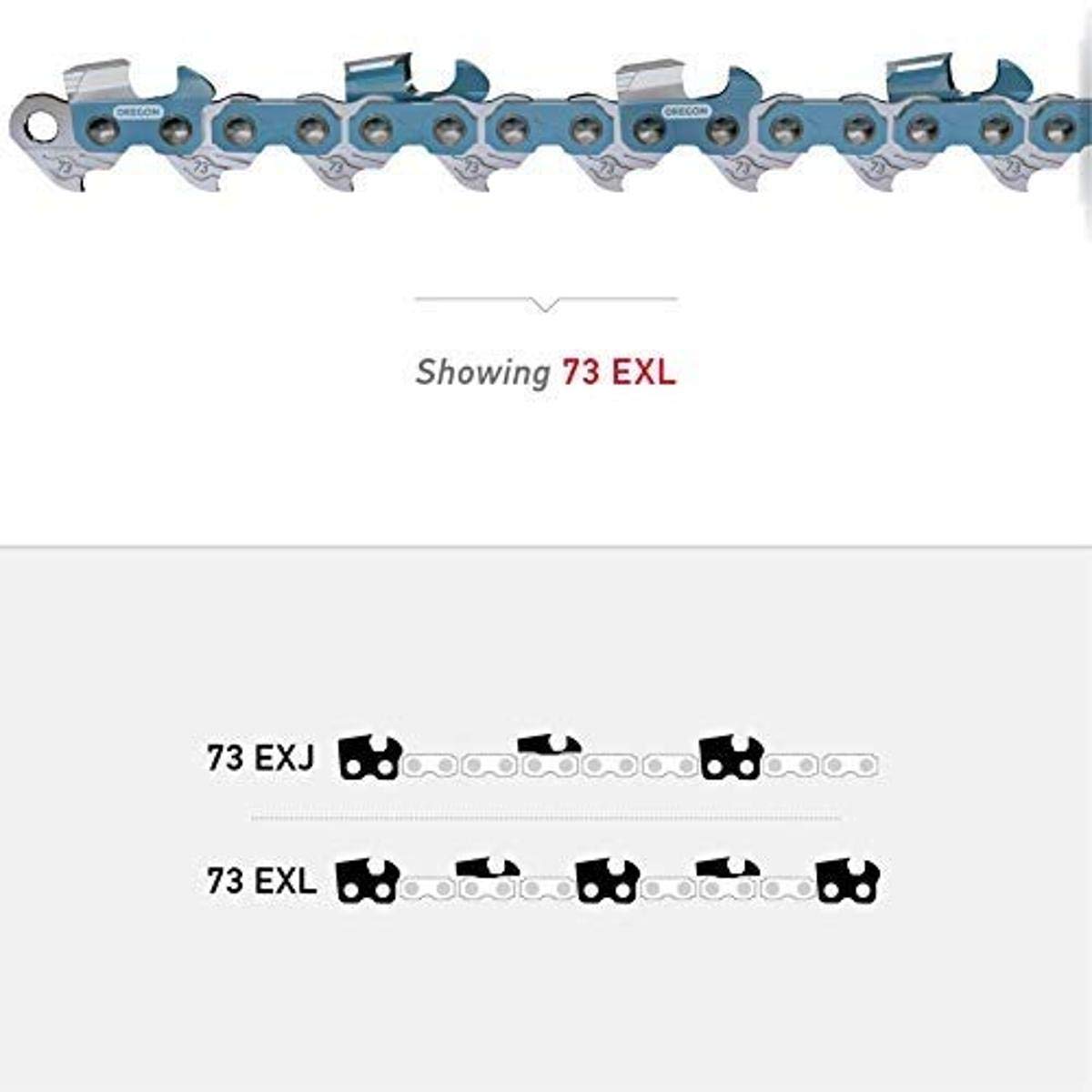 PowerCut Oregon 73EXJ084G 3/8" Skiptooth Saw Chain .058 Gauge, 24", Silver ASIN: B07H9RCXHP View on Amazon