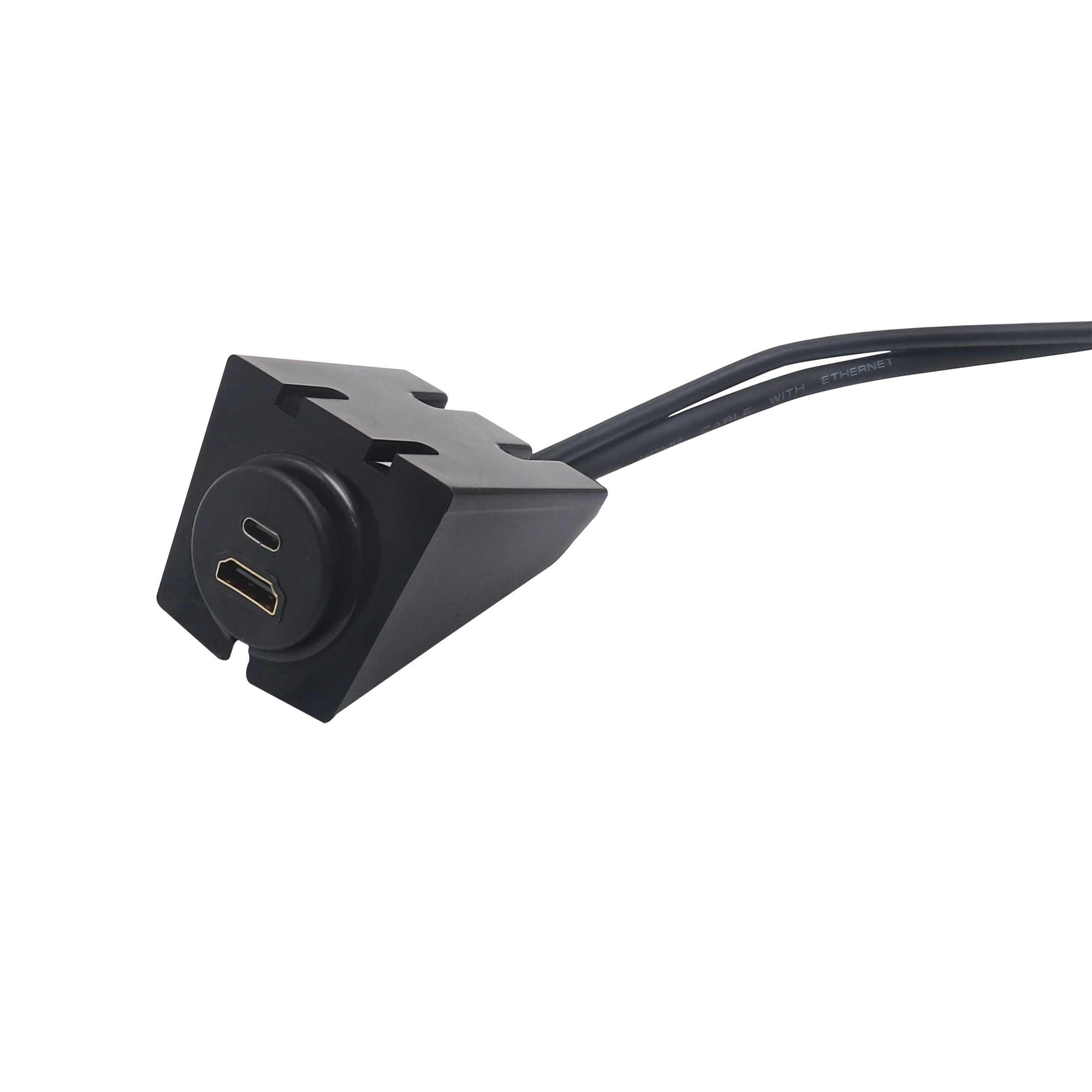 Metra Input Type C/HDMI to Output Type C/HDMI D Extension Cable 3'