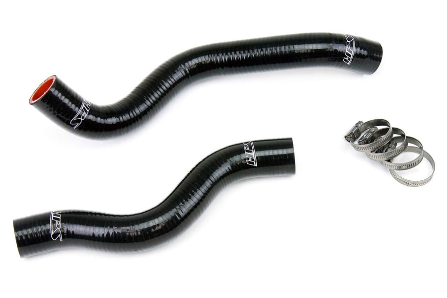 Black HPS 57-1200-BLK Silicone Radiator Coolant Hose Kit