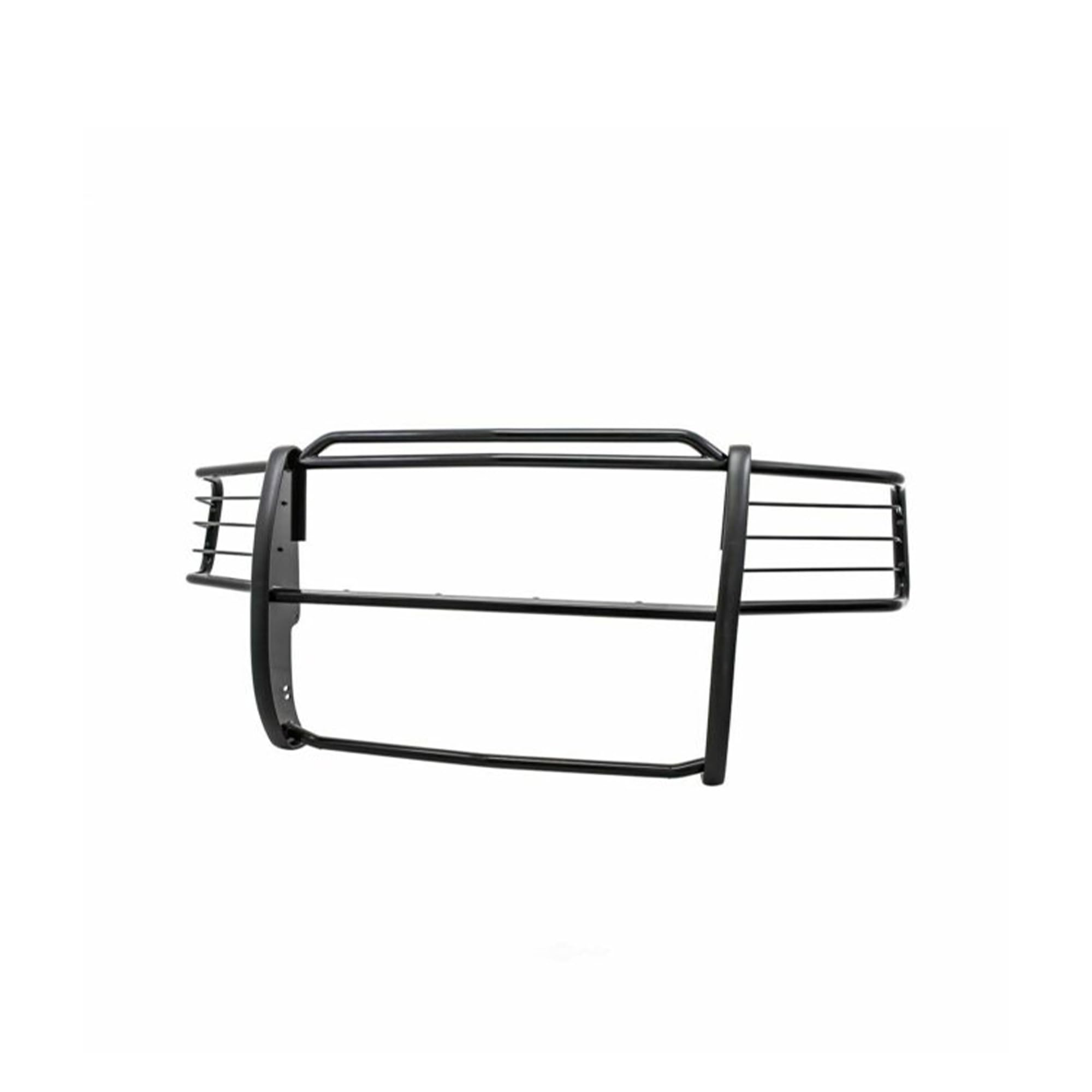 Black Horse Grille Brush Bumper Guard Black Modular Come with Pair of 7.0" Dia.LED Lights with Red Trim Rings Compatible with 2001-2012 Ford Ranger|2001-2012 Ford Ranger-17FR20MA-PLR