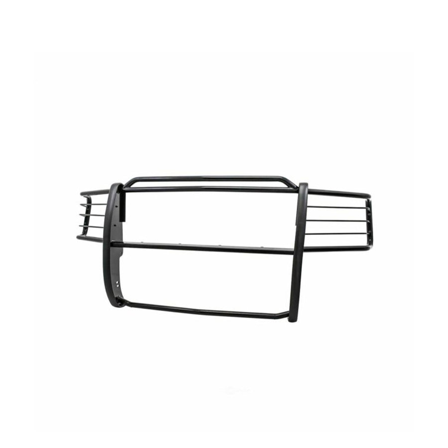 Black Horse Grille Brush Bumper Guard Black Modular Come with Pair of 7.0" Dia.LED Lights with Red Trim Rings Compatible with 2001-2012 Ford Ranger|2001-2012 Ford Ranger-17FR20MA-PLR