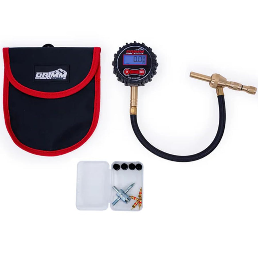 EZ Tire Deflator Grimm Offroad Digital with Valve Stem Repair Kit