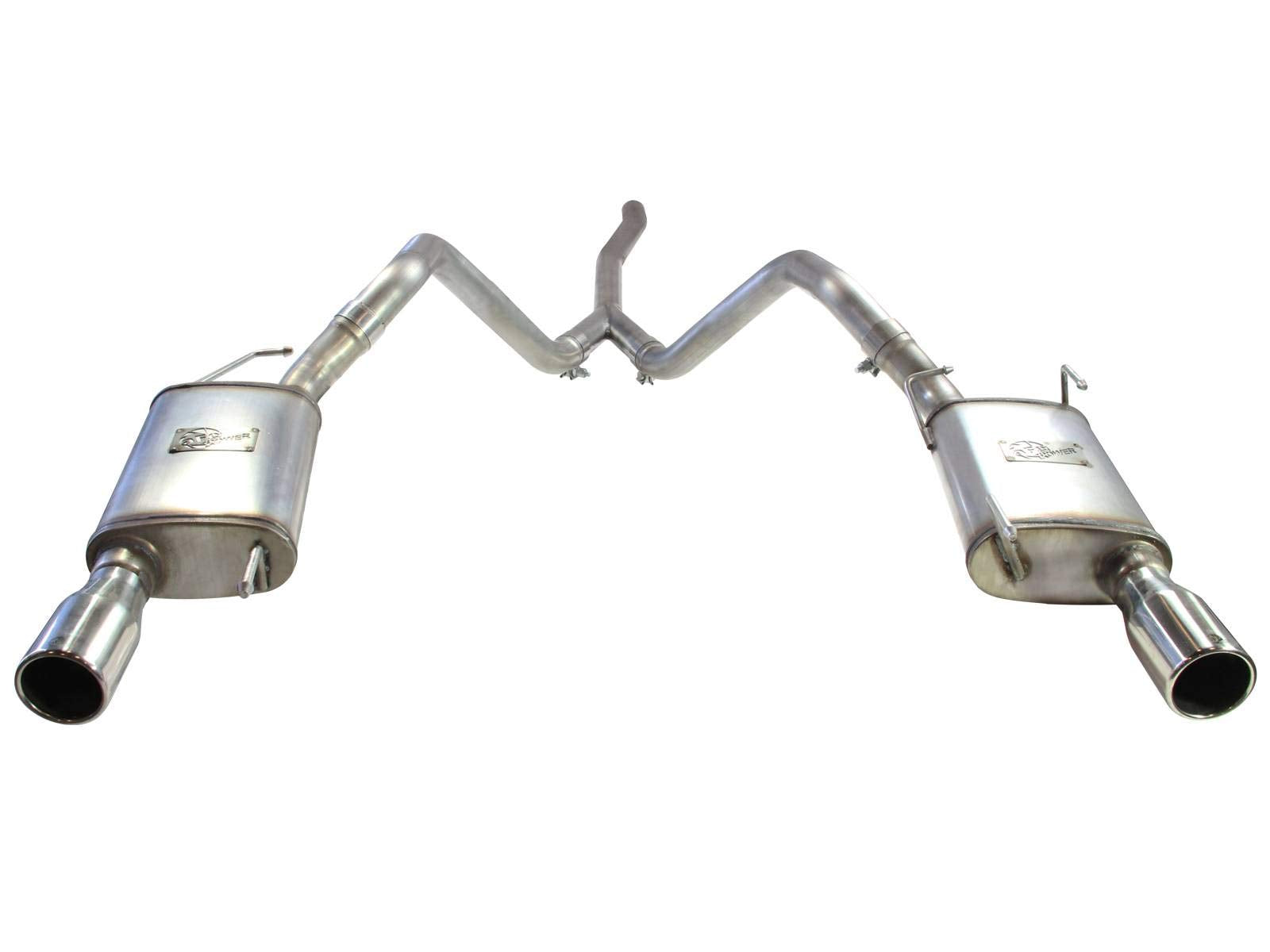 MACH Force XP aFe Dual Cat-Back Exhaust System for Ford Mustang V6 4.0L Engine