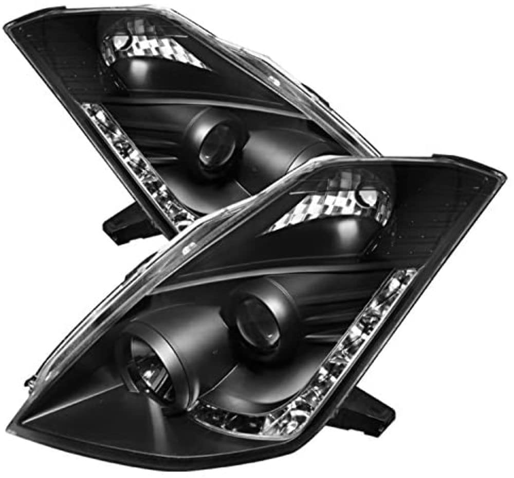 Projector Style Spyder Auto 5042316 Headlights Black/Clear