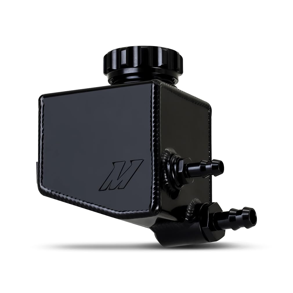 Mishimoto Power Steering Reservoir Tank Aluminum, Compatible with Pontiac GTO 2004-2006 / Pontiac G8 2008-2009, Black