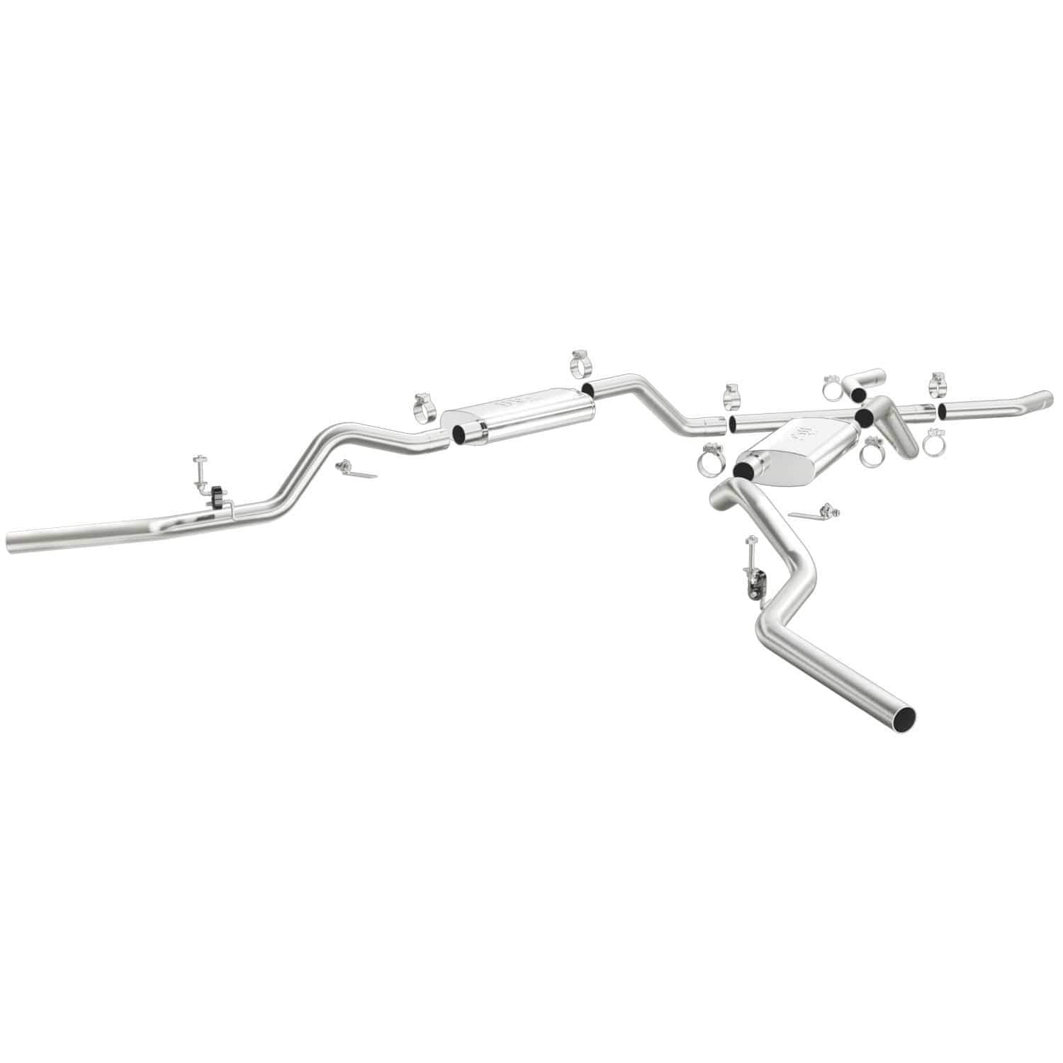Performance MagnaFlow Exhaust System 16643: Crossmember-Back, Street Series