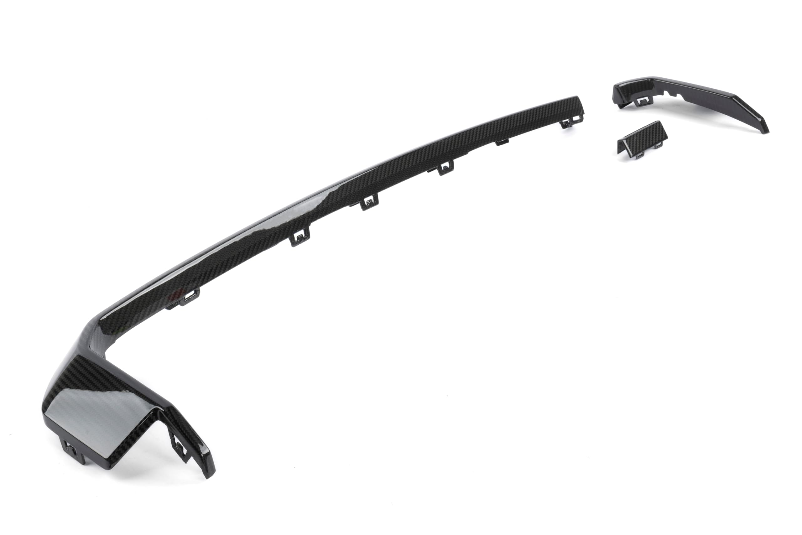Dinan Rear Diffuser Surround D980-0049 - Gloss Twill Carbon Fiber
